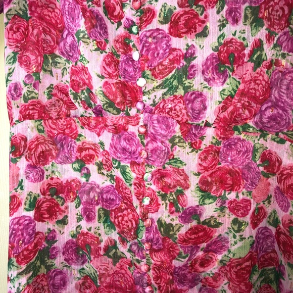 Beautiful rose maxi dress - Picture 3 of 3